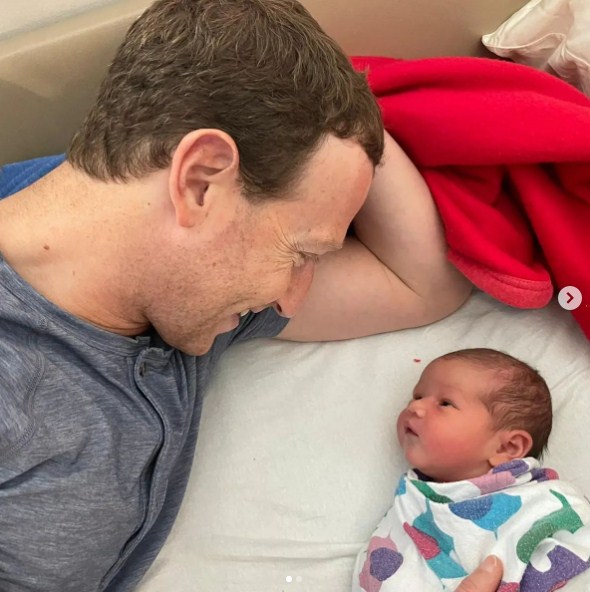 Цукерберг став батьком і показав фото новонародженої доньки