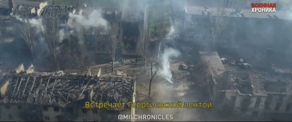Нічого людського: пропагандисти зняли кліп на руїнах «Азовсталі»