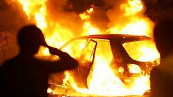 У Луцьку жінці підпалили автомобіль
