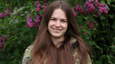 22-річна фітнес-тренерка з Луцька воює на сході України