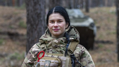 Взяла на себе командування підрозділом: у складі волинської бригади Вікторія боронить країну на Харківщині