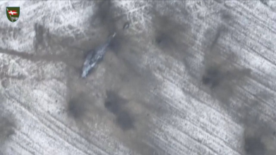 Бійці волинської бригади біля Вугледару збили ворожий вертоліт Мі-24