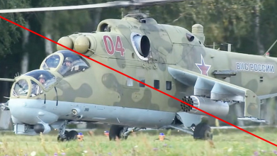 Українські військові збили російський гелікоптер