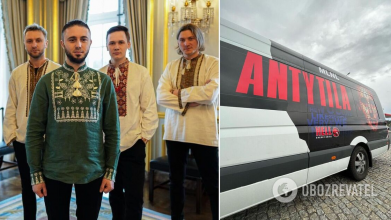 В Парижі невідомі намагалися влаштувати ДТП з автобусом групи Антитіла