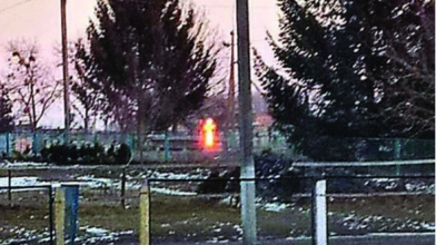 Біля церкви, яка згоріла у Луцькому районі, селяни помітили сяйво хреста