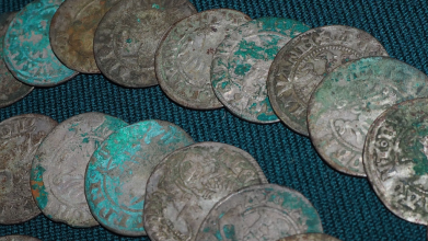 На Волині зберігають скарб із монетами часів польського короля Сигізмунда Августа