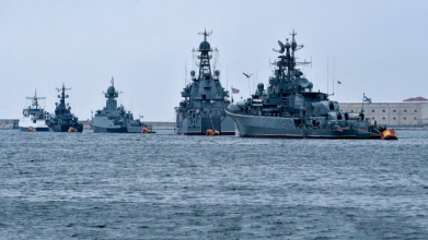 Високий рівень ракетної загрози: у Чорному морі перебуває 9 російських кораблів