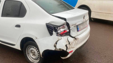 Аварія у Луцьку: зіткнулися дві автівки