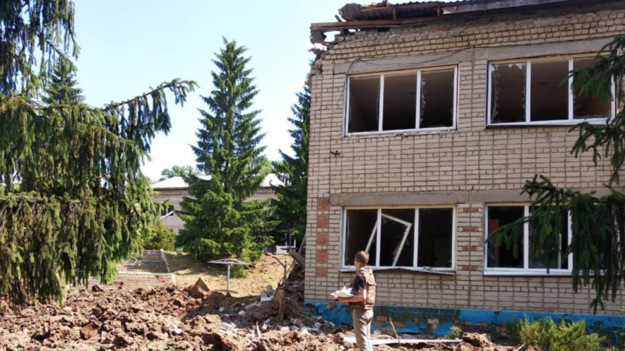 Російські окупанти обстріляли дитячий табір на Харківщині