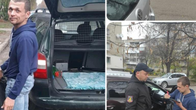 Порушники-«зозулі»: У Луцьку чоловіки підкидали будівельне сміття та листя зі свого авто
