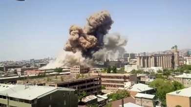 У центрі Єревану стався вибух – є жертви