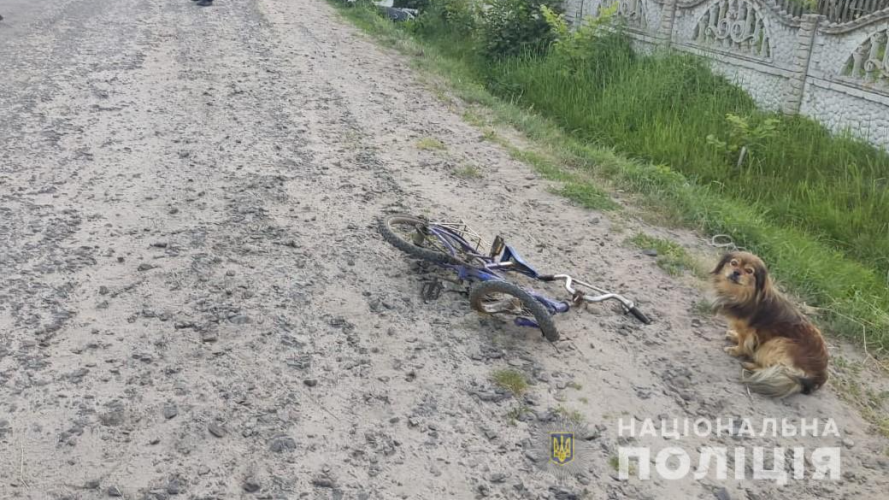 П'яний волинянин на мотоциклі збив 7-річного хлопчика, дитина загинула