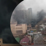 Масштабна пожежа на Росії: у Ростові-на-Дону палає адміністративна будівля