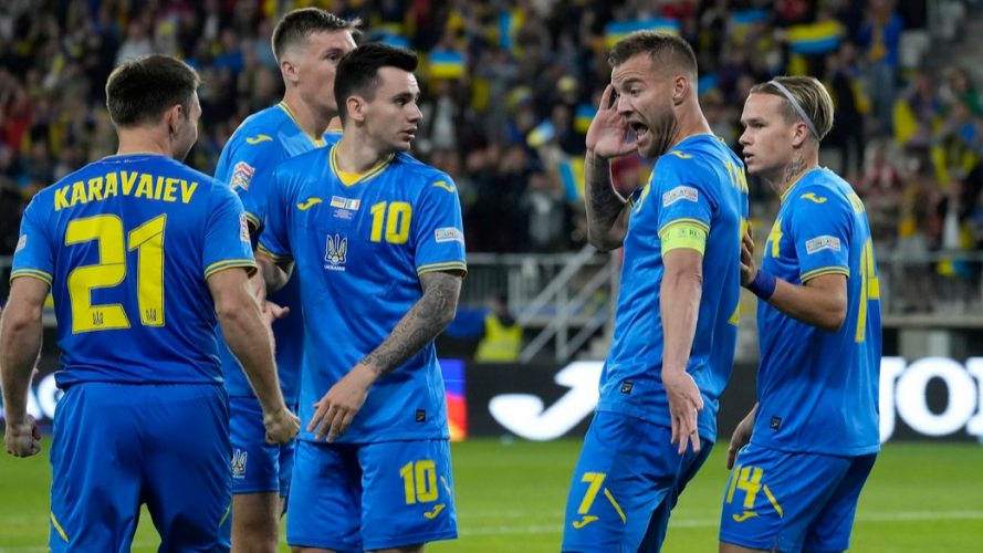 Збірна України зіграла внічию з Ірландією у Лізі Націй